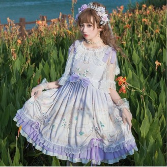 Flowers Museum Classic Lolita Style Dress JSK (KJ22)